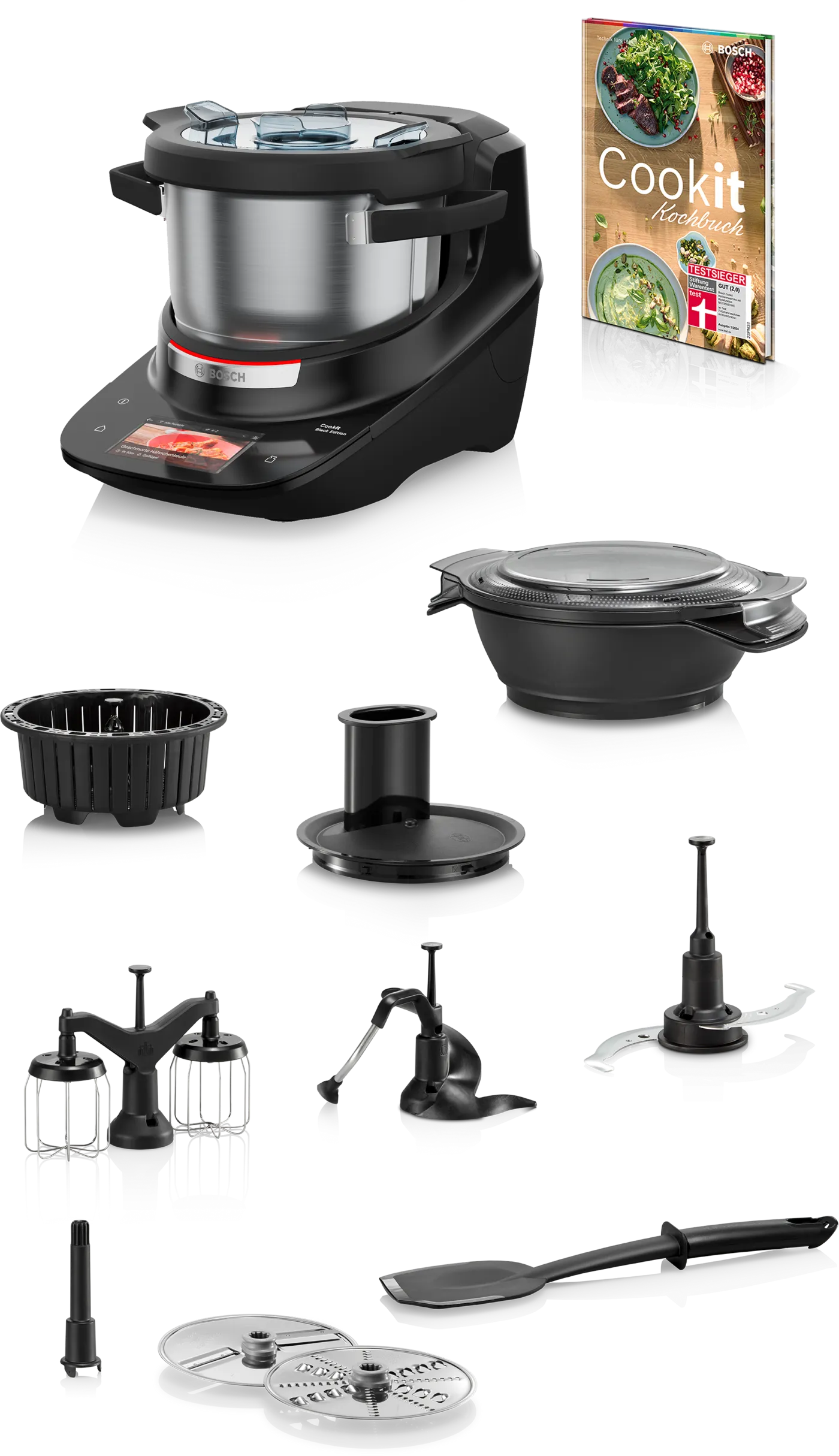 Küchenmaschine mit Kochfunktion, Cookit (MCC9555DBC), ab 23,32 € monatlich