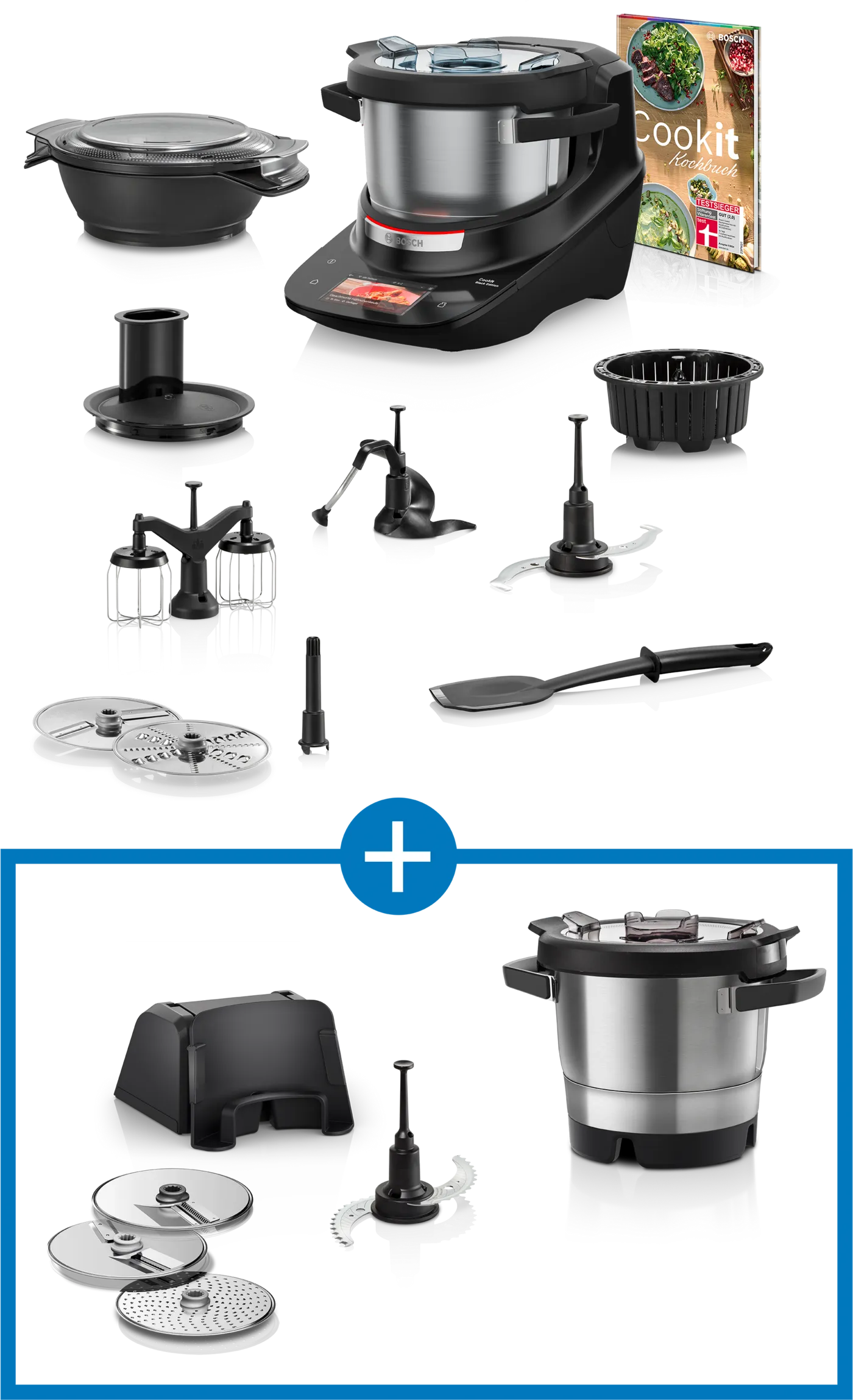 Küchenmaschine mit Kochfunktion XL-Set, Cookit (MCC9555D05), ab 23,32 € monatlich