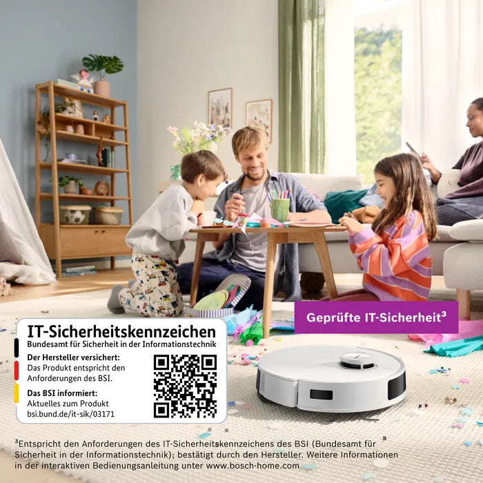 Saugroboter mit Wischfunktion Spotless (BCRC1W), ab 6,32 € monatlich