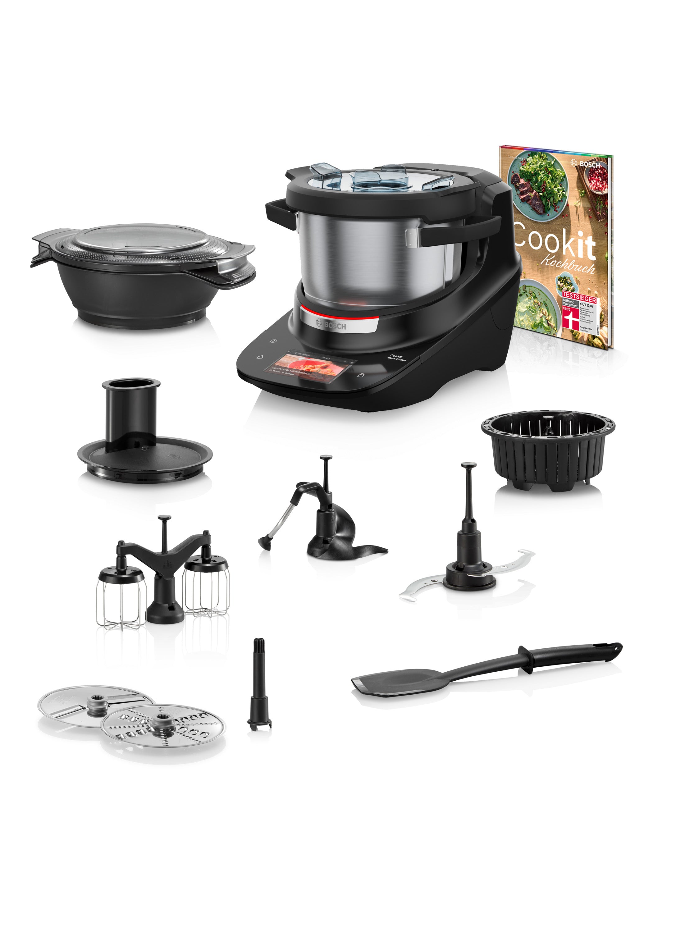 Küchenmaschine mit Kochfunktion, Cookit (MCC9555DBC), ab 23,32 € monatlich