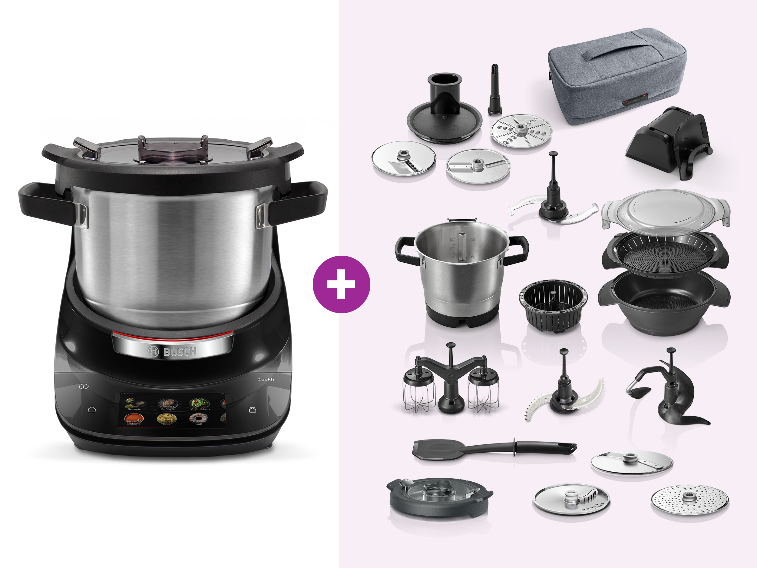 Deluxe-Set schwarz, Cookit (MCC9555D10), ab 25,82 € monatlich