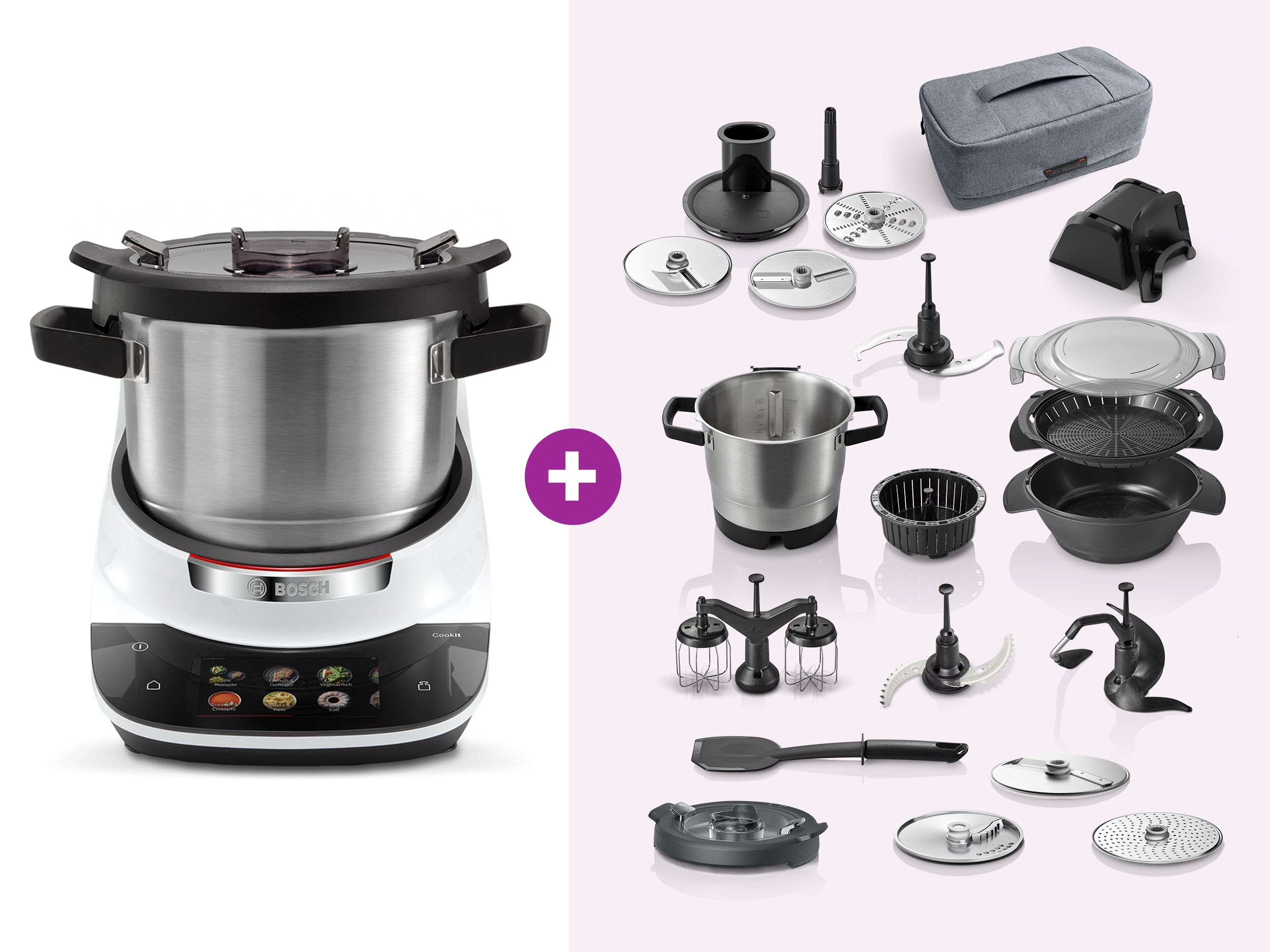 Deluxe-Set weiß, Cookit (MCC9555D08), ab 25,82 € monatlich