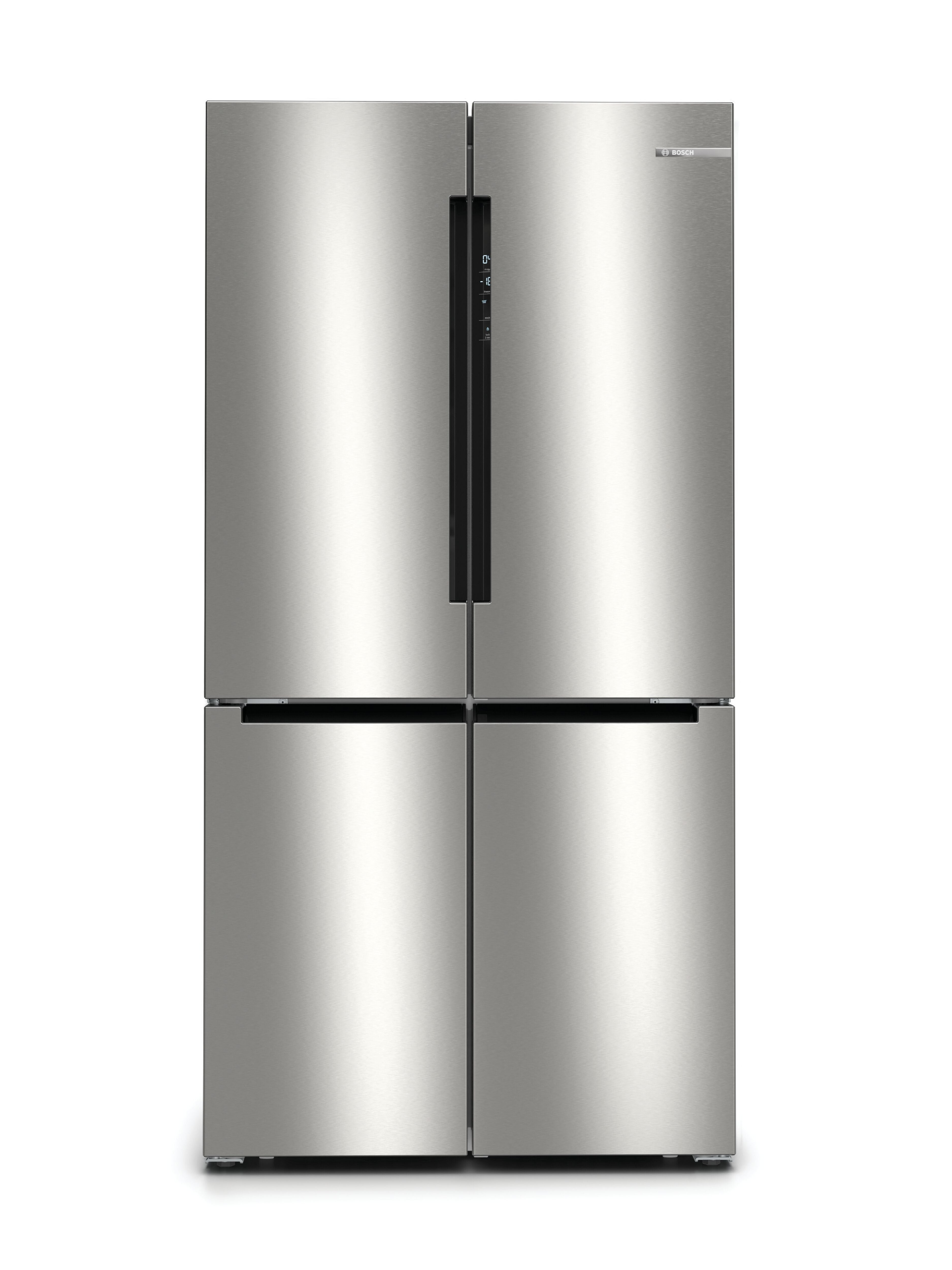 Serie 4 Kühl-Gefrier-Kombination, mehrtürig 183 x 90.5 cm Edelstahl (KFN96VPEA), ab 23,99 € monatlich
