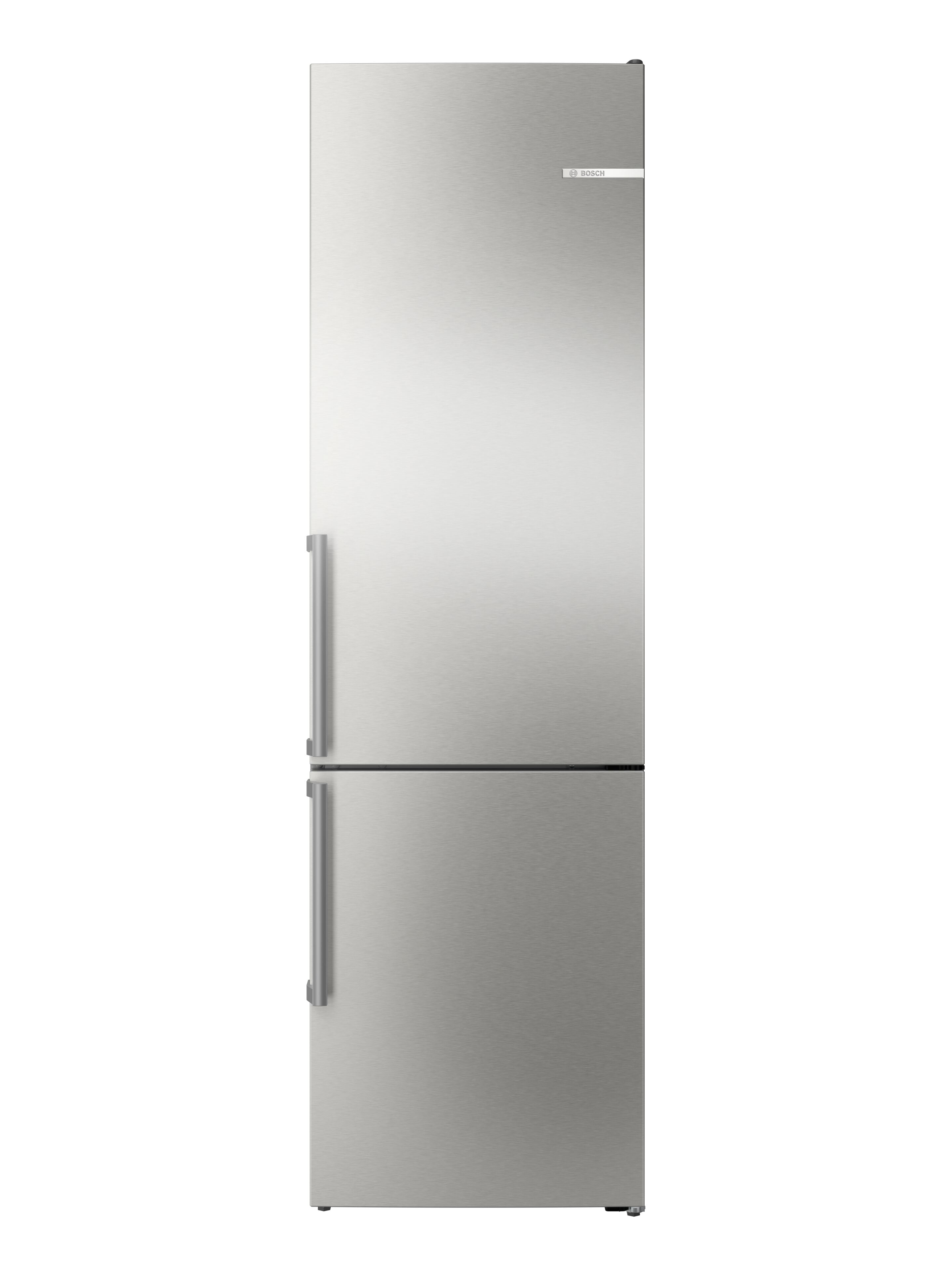 Serie 6 Freistehende Kühl-Gefrier-Kombination mit Gefrierbereich unten 203 x 60 cm Edelstahl (KGN39AIAU), ab 18,32 € monatlich