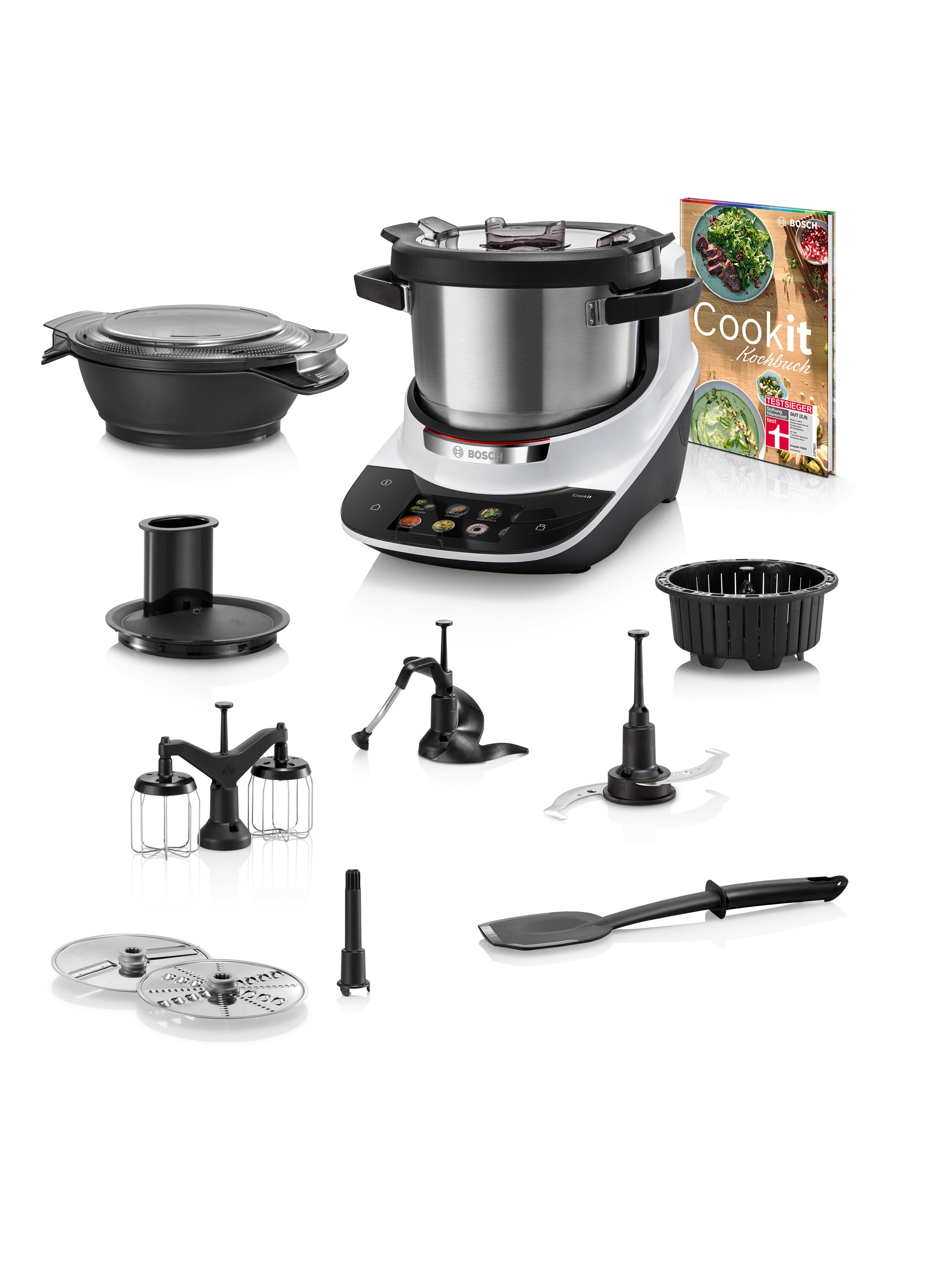 Küchenmaschine mit Kochfunktion, Cookit (MCC9555DWC), ab 23,32 € monatlich