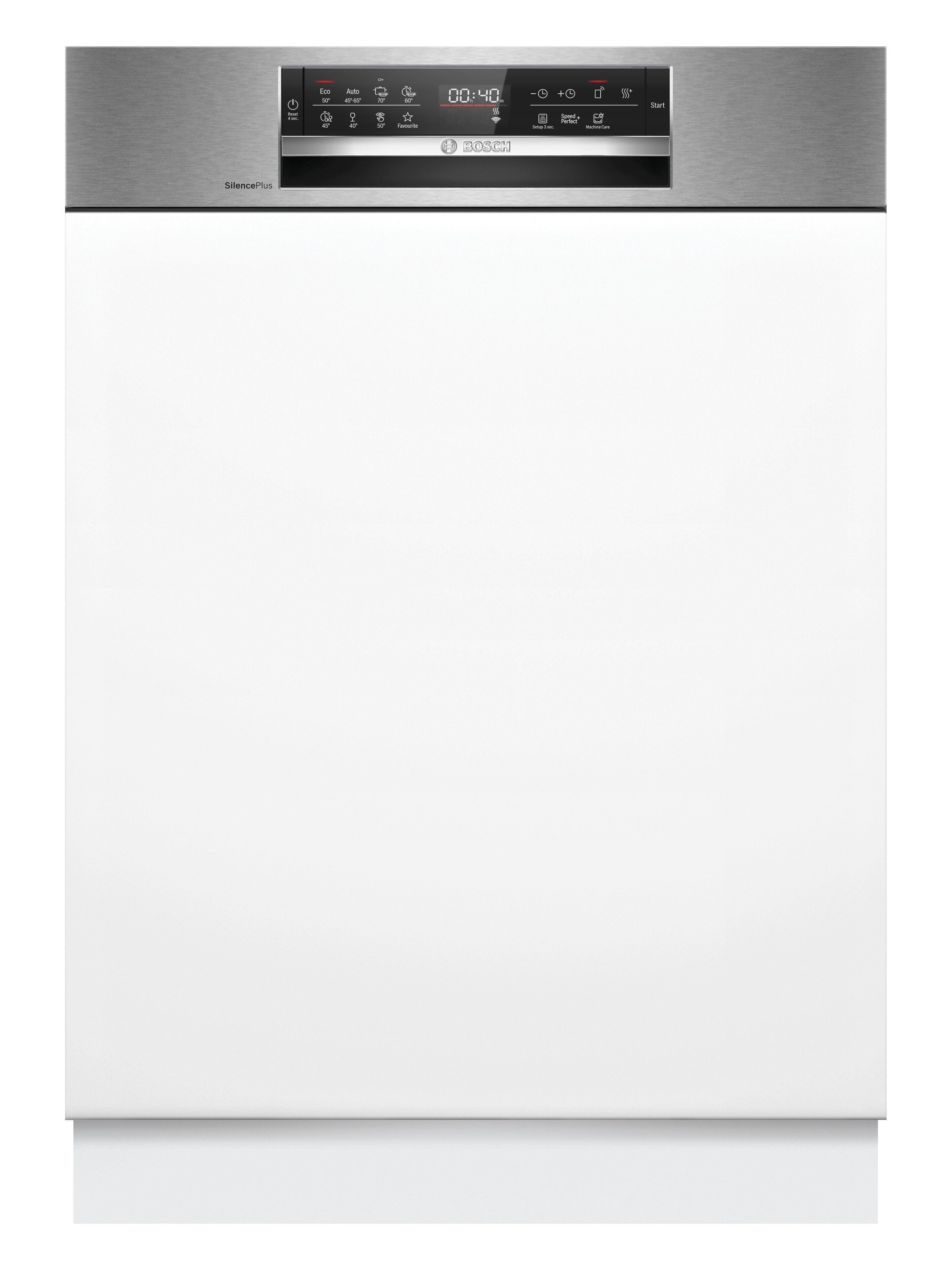 Serie 6 Teilintegrierter Geschirrspüler 60 cm Gebürsteter Stahl (SMI6ECS12E), ab 12,52 € monatlich
