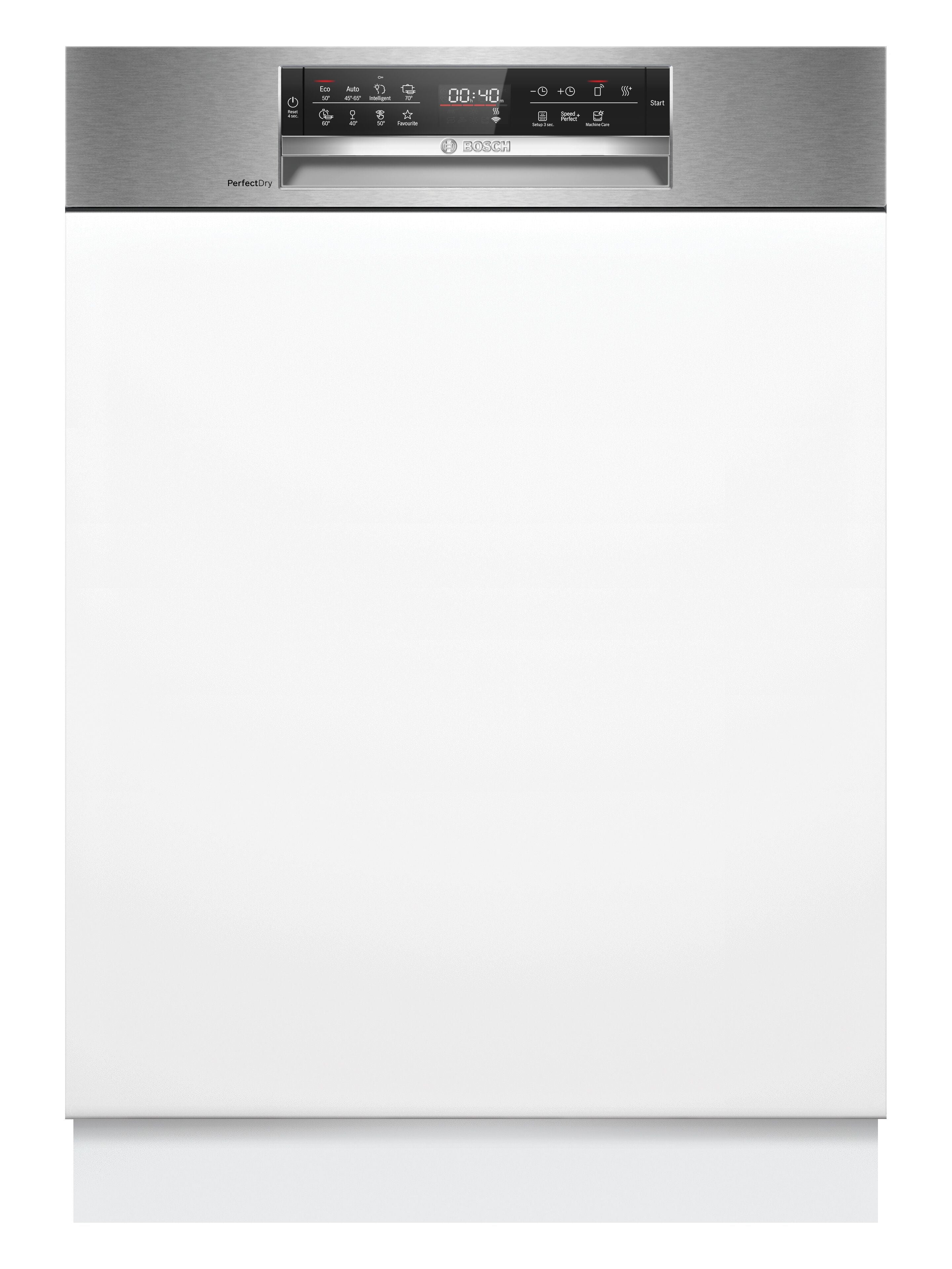 Serie 6 Teilintegrierter Geschirrspüler 60 cm Gebürsteter Stahl (SMI6ZCS16E), ab 13,32 € monatlich