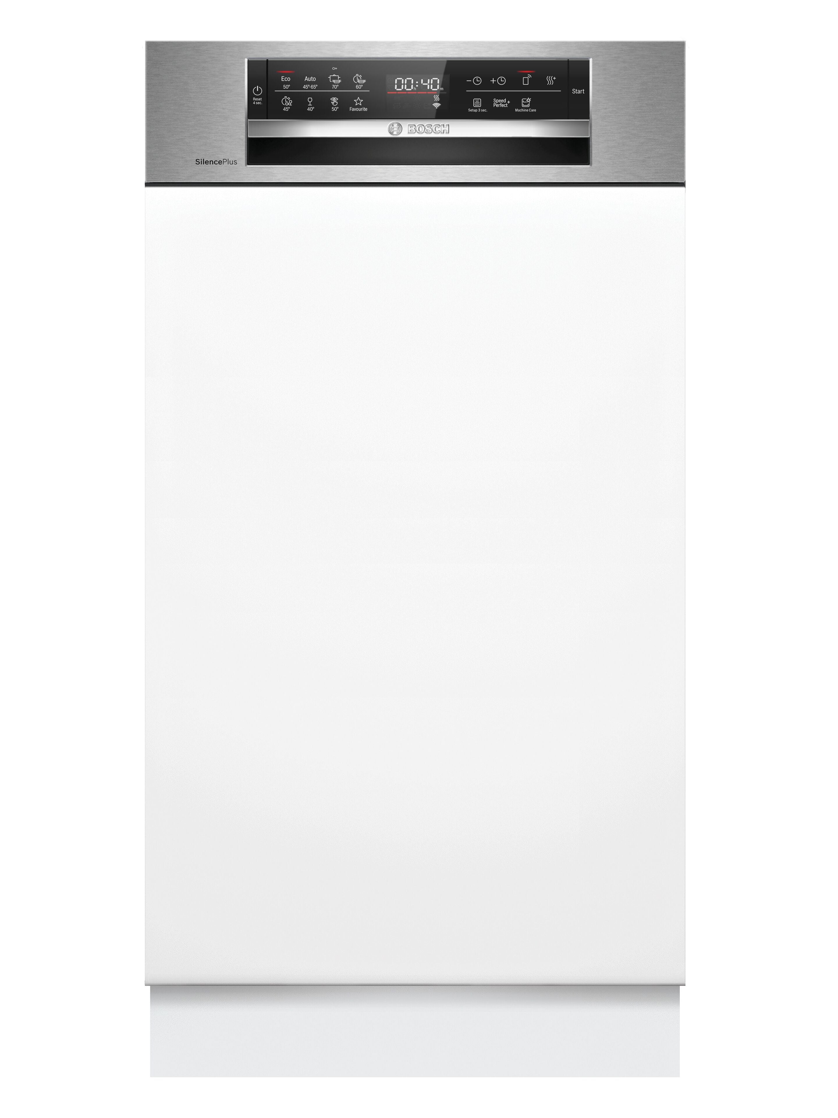 Serie 6 Teilintegrierter Geschirrspüler 45 cm Gebürsteter Stahl (SPI6EMS21E), ab 11,86 € monatlich