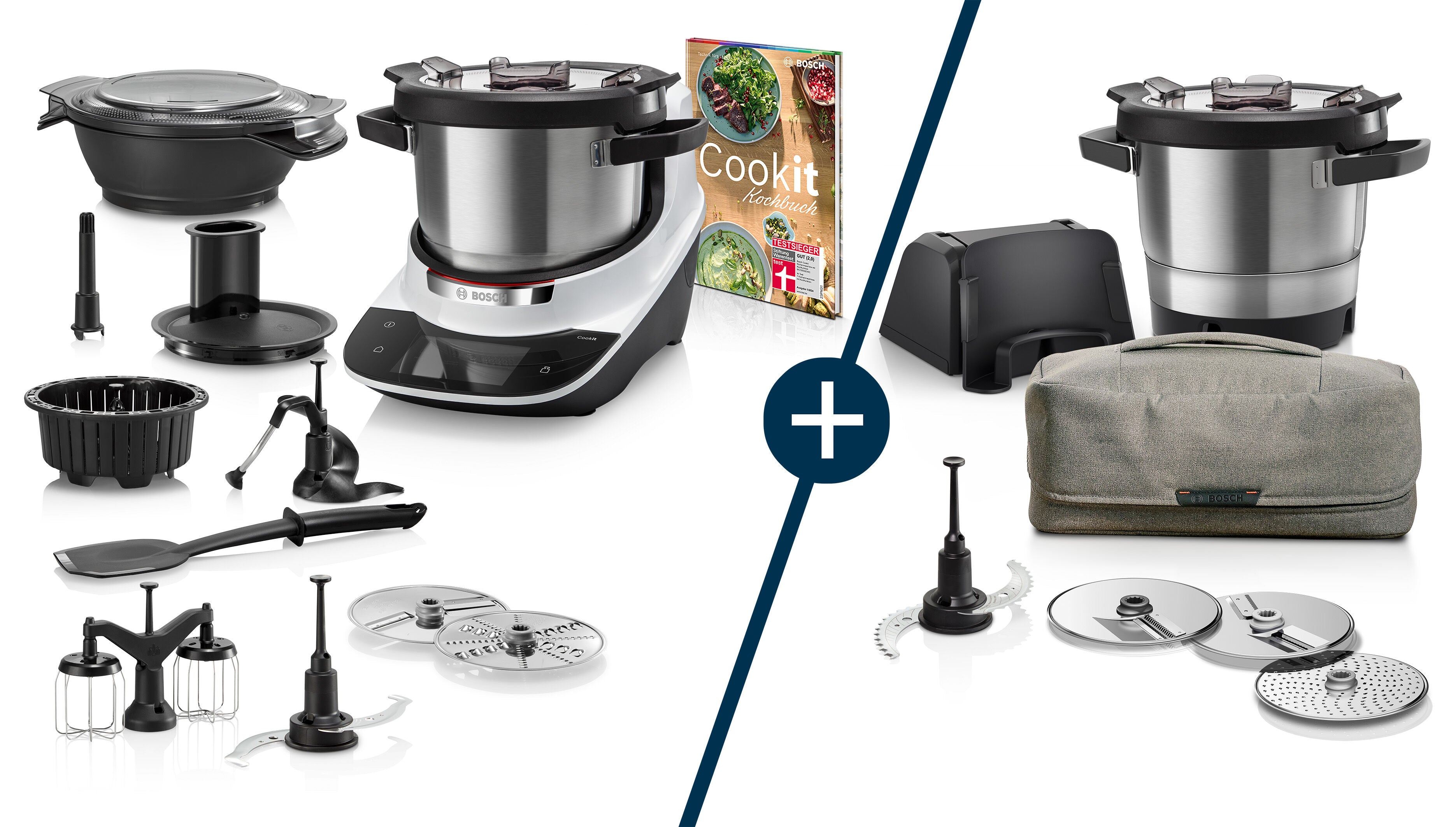 Küchenmaschine mit Kochfunktion XL-Set, Cookit (MCC9555D08), ab 26,65 € monatlich