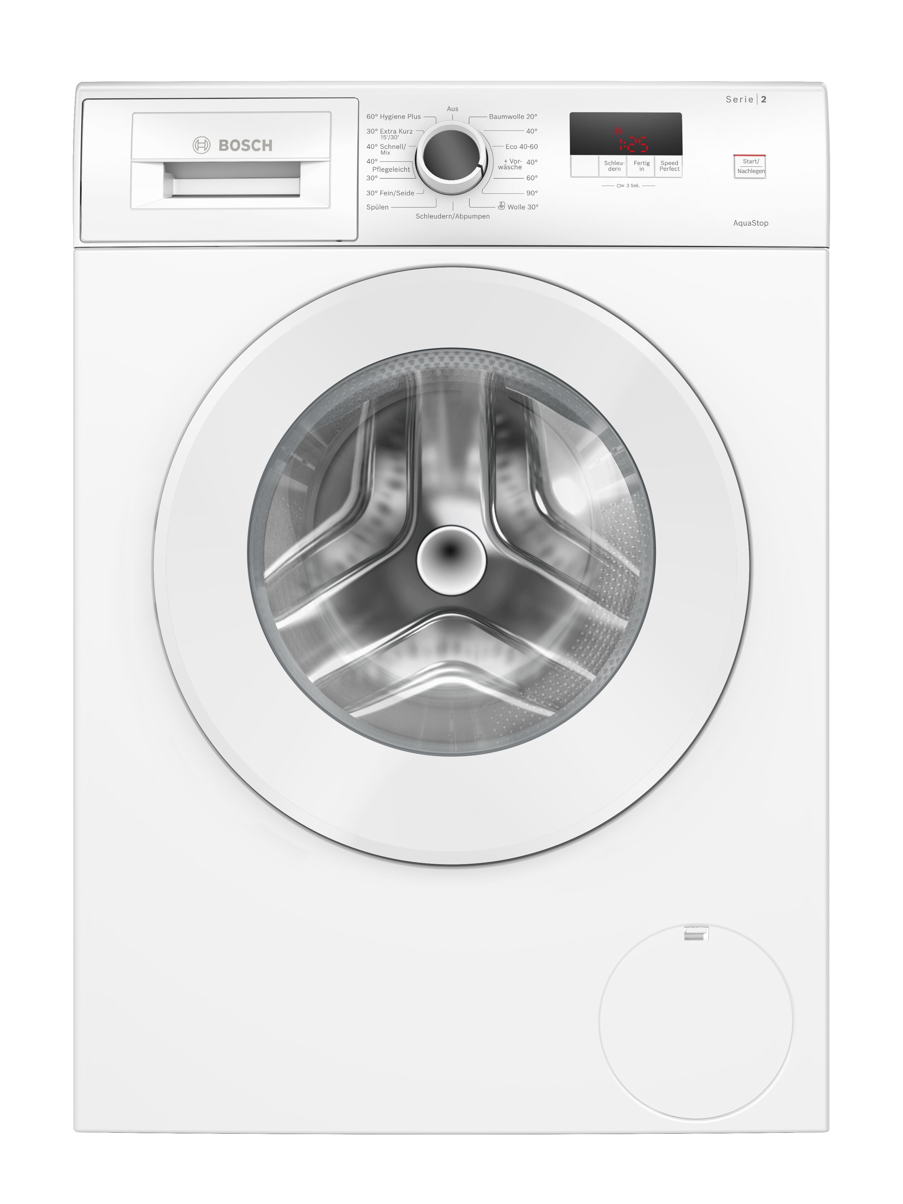 Serie 2 Waschmaschine, Frontlader 7 kg max. 1400 U/min. (WGE02471), ab 9,15 € monatlich